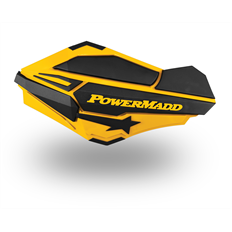Изображение Ветровые щитки для квадроцикла "PowerMadd" Серия Sentinel, желтый/черный