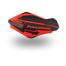 Изображение Ветровые щитки для квадроцикла "PowerMadd" Серия Sentinel, красный/черный