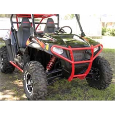 Изображение Бампер для квадроцикла Polaris RZR900/RZR4-900 "Quadrax" Elite черный, передний