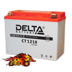 Изображение Аккумулятор для квадроцикла "Delta" CT 1218