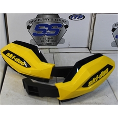 Изображение Защита рук для снегохода BRP Skidoo Желтая с кронштейном, БУ